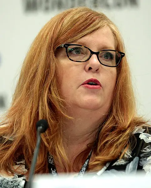 Headshot of Gail Simone, photo by Gage Skidmore