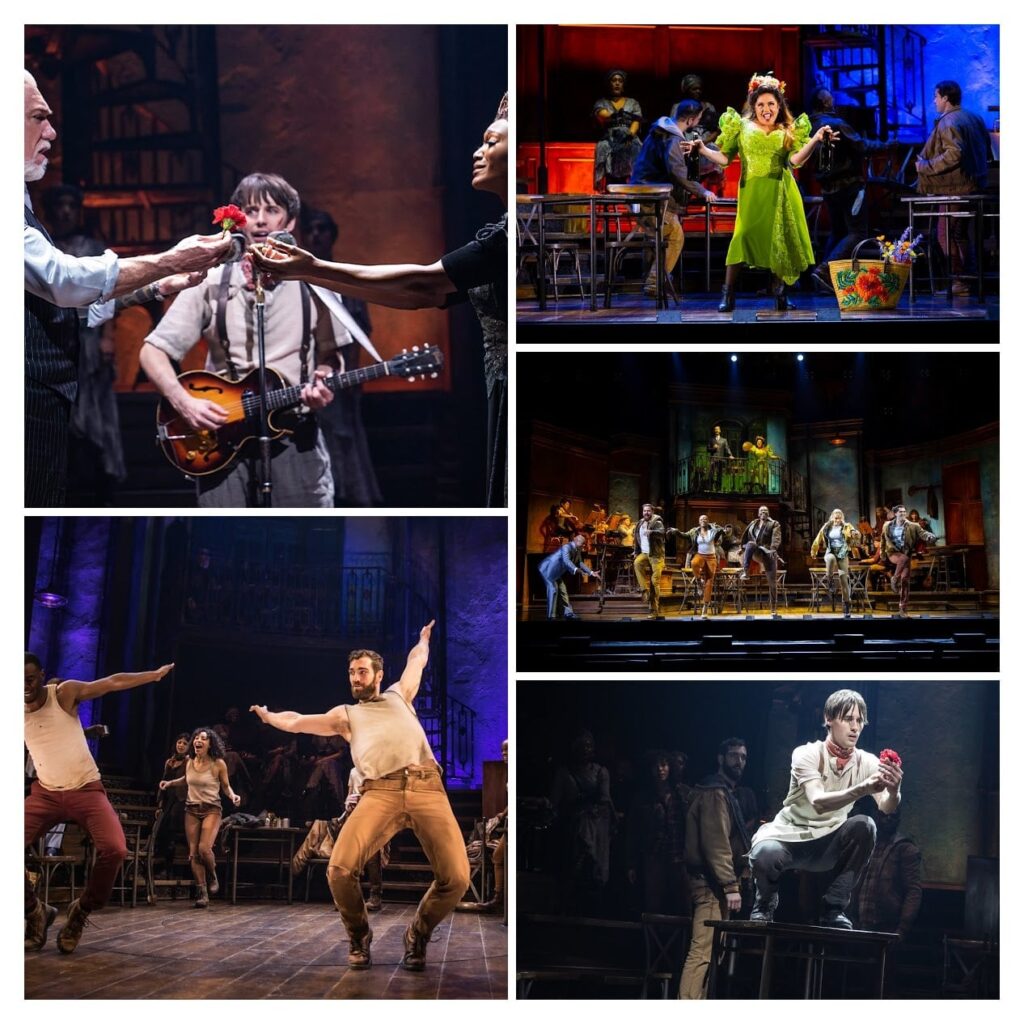 hadestown collage from hadestown