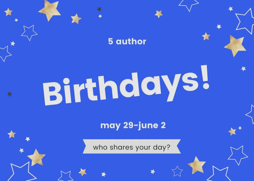 author birthdays