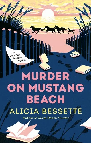 Murder on Mustand Beach author Alicia Bessette from the Outer Banks Bookshop Mysteries series