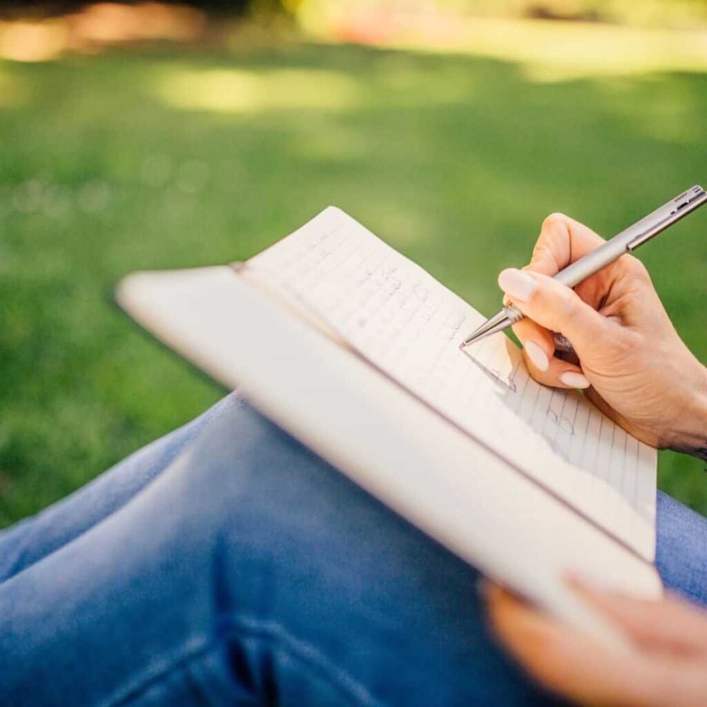 Writing Retreats achieve balance pen and paper