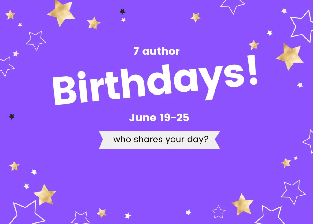 author birthdays who shares your day
