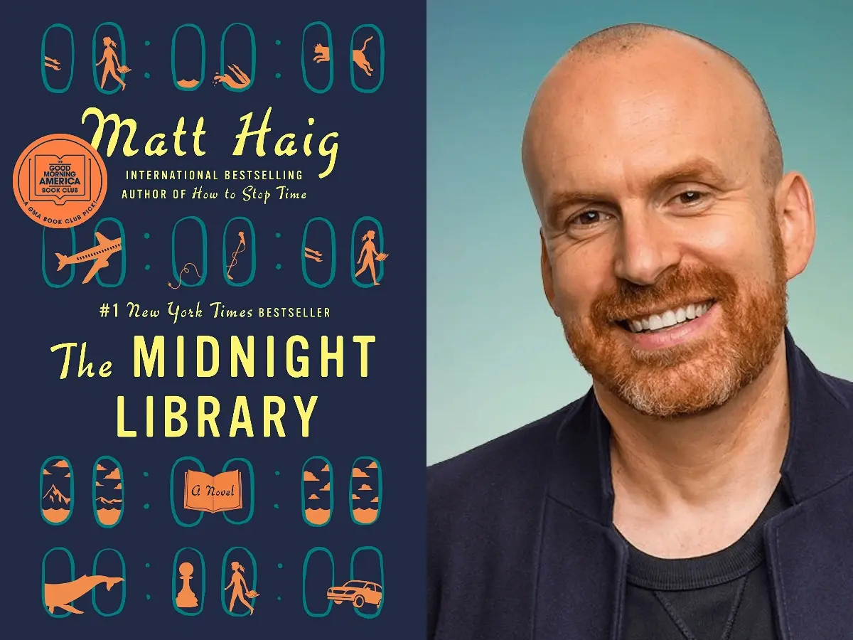 The Midnight Library and author Matt Haig