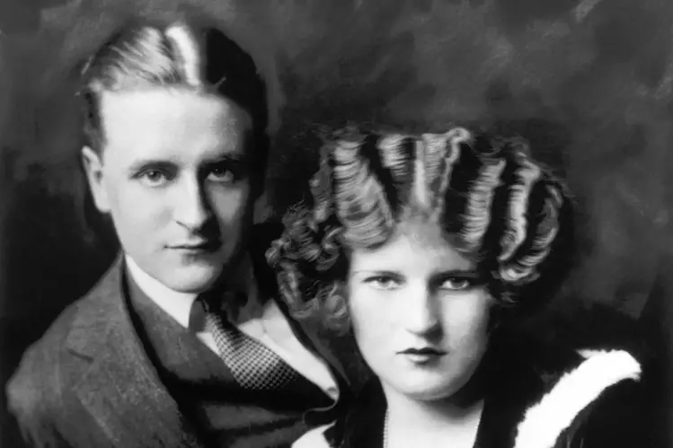 The Great Gatsby author F. Scott Fitzgerald and Zelda
