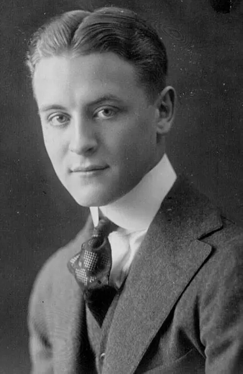 The Great Gatsby author F. Scott Fitzgerald
