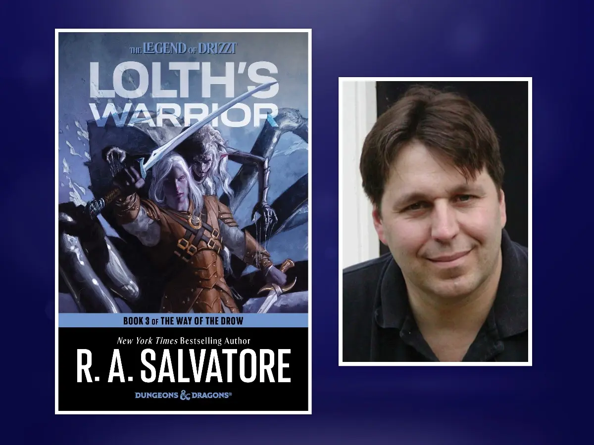 Lolth's Warrior and author R.A. Salvatore