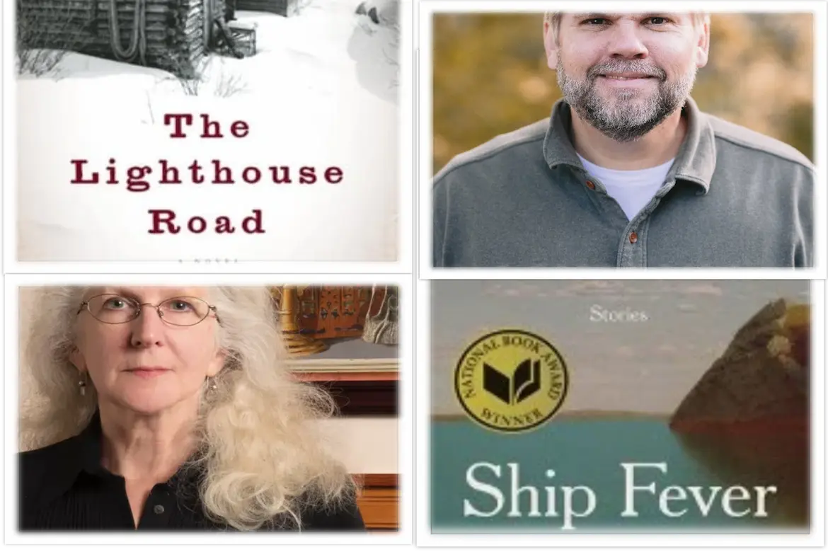 Ship Fever by Andrea Barrett and The Lighthouse Road by Peter Geye