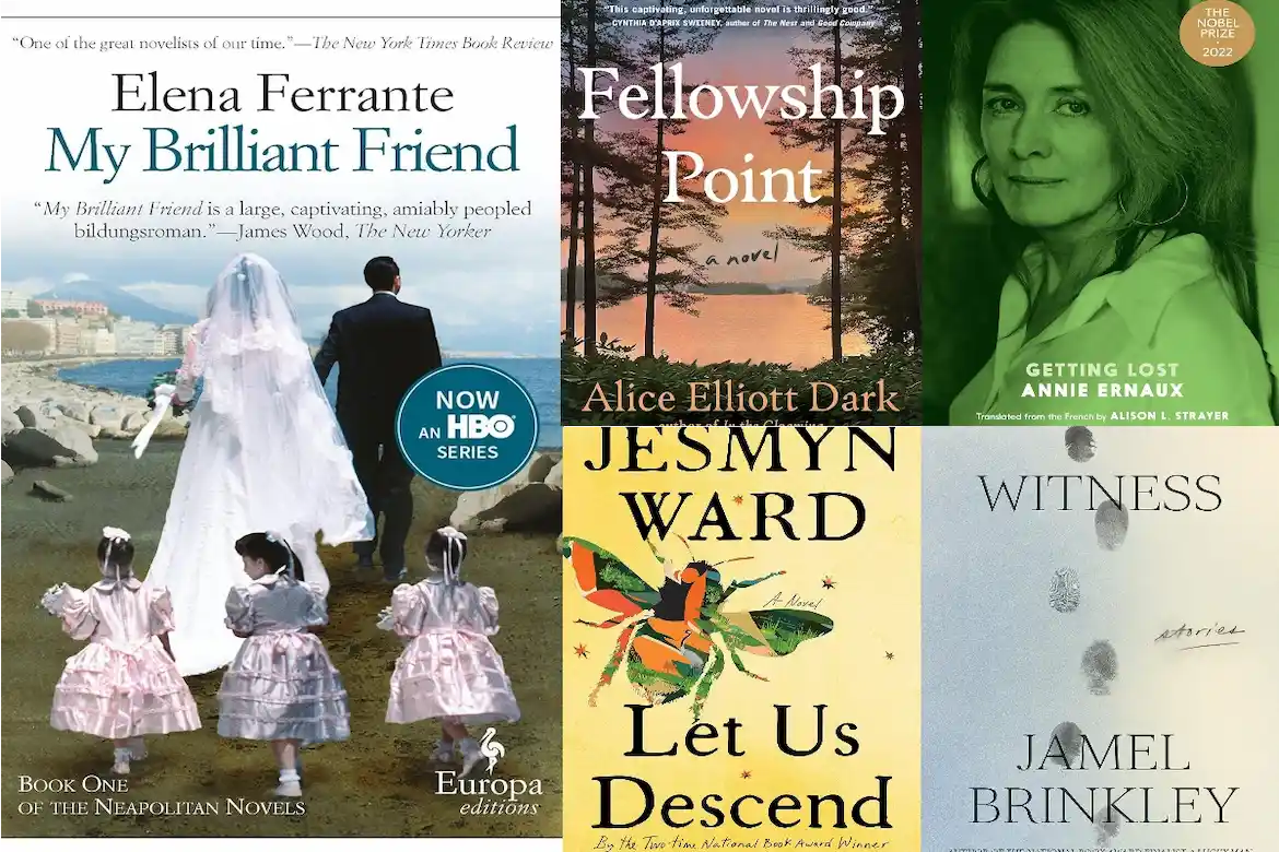 Five 5-Star Books my brilliant friend, fellowship point, getting lost, let us descend, witness, five 5-star books you must read this fall
