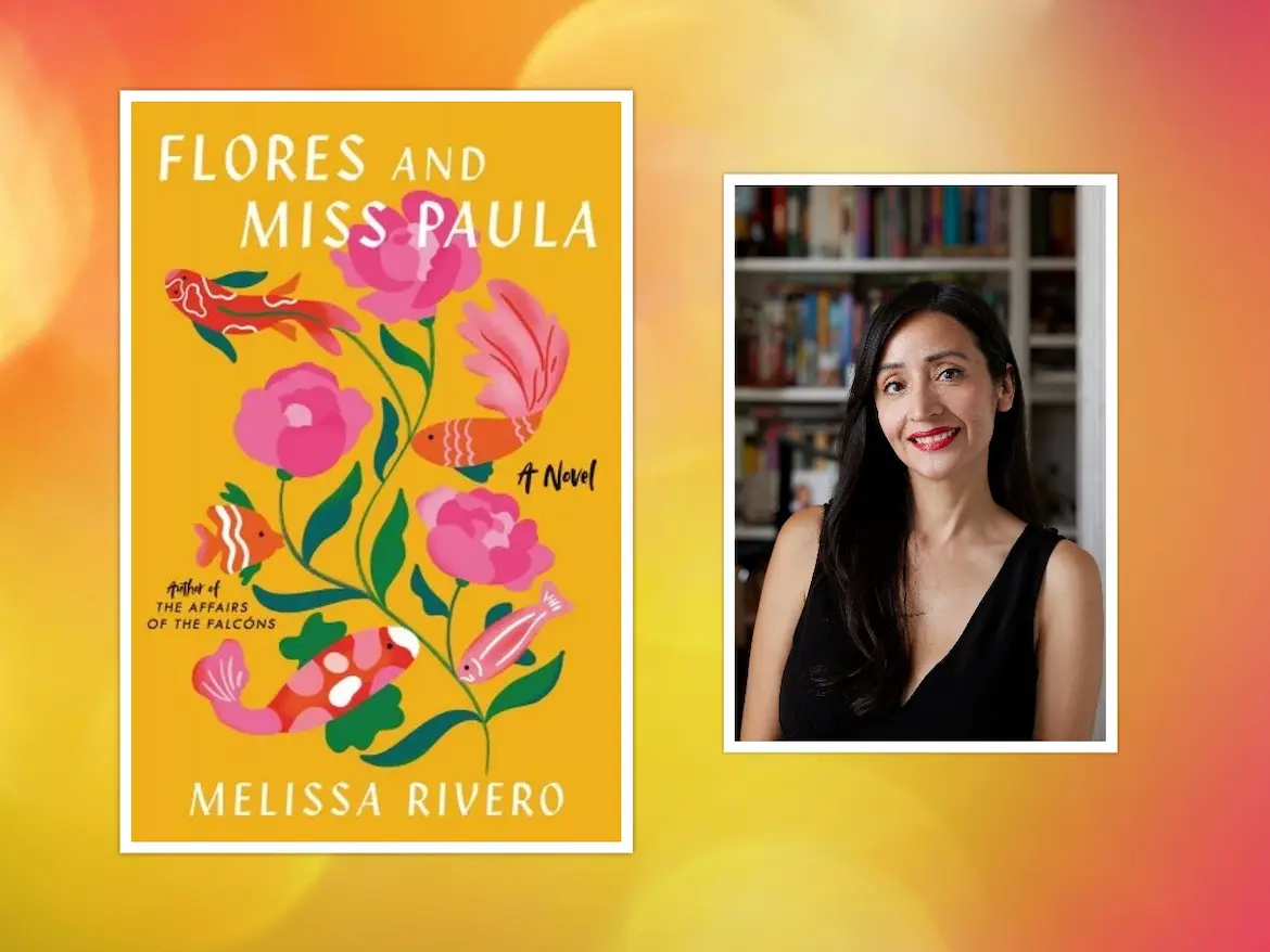 Flores and Miss Paula and author Melissa Rivero