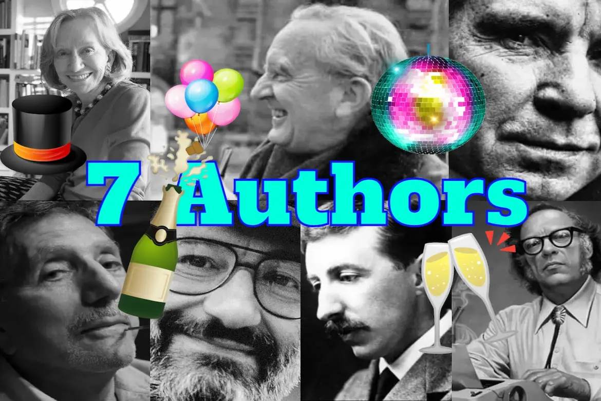 7 Author Birthdays Who Shares Your Day?