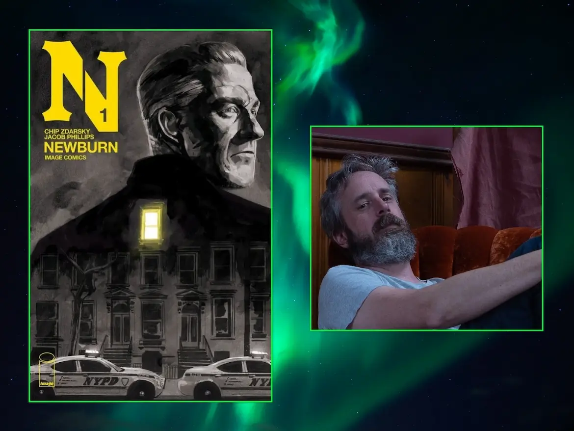 Newburn and author Chip Zdarsky