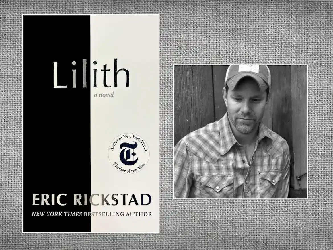 Lilith and author Eric Rickstad