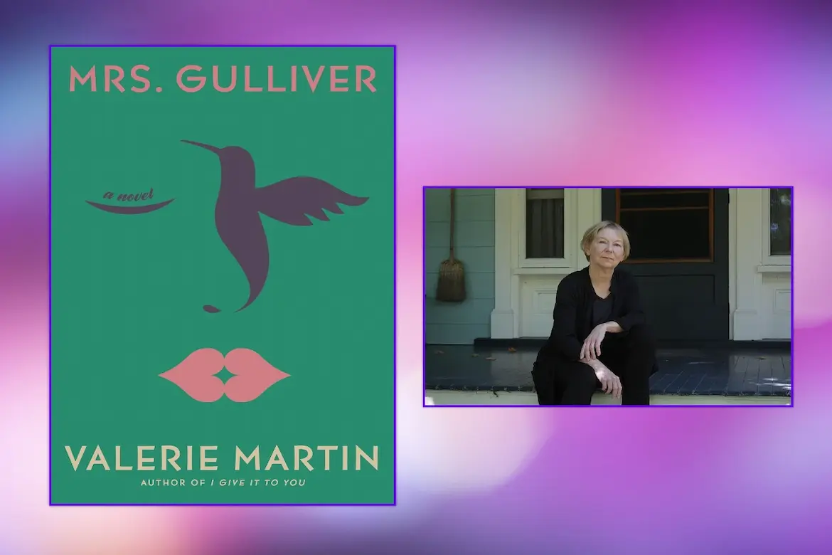 Mrs. Gulliver and author Valerie Martin