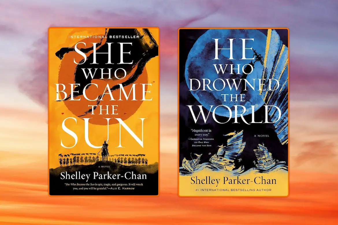 The Radiant Emperor Duology She Who Became The World and He Who Drowned The World by Shelley Parker-Chan