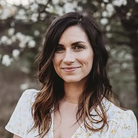 Author Shoutout 7 Author Shoutouts Adrienne Young in floral dress outdoors