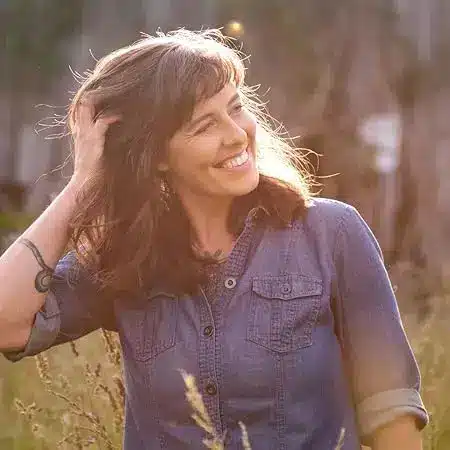 Author Shoutout 7 Author Shoutouts Alix E. Harrow in denim shirt outdoors