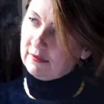 Photo of A Far-Flung Life author M.L. Stedman in dark turtleneck