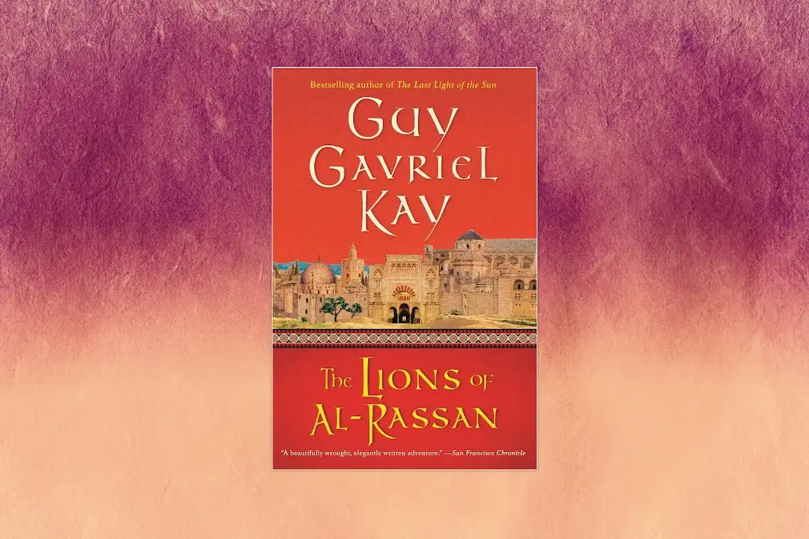 The Lions of Al-Rassan by Guy Gavriel Kay book cover