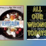 Jerusalem Cookbook and All Our Wrong Todays book covers