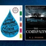 2 book covers - Little Failure by Gary Shteyngart and The Company by K. J. Parker