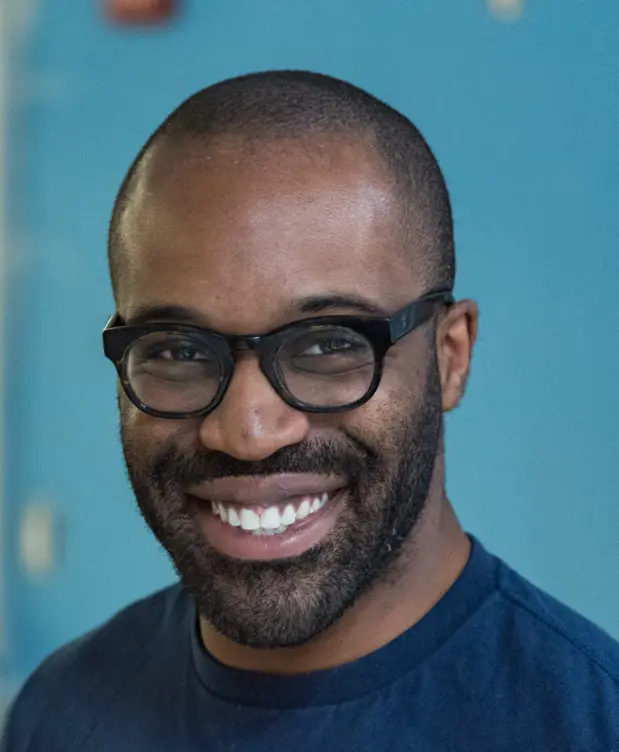 Author Shoutout Author Shoutout Tochi Onyebuchi smiling with glasses and beard